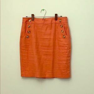 Muted Pink LOFT Skirt